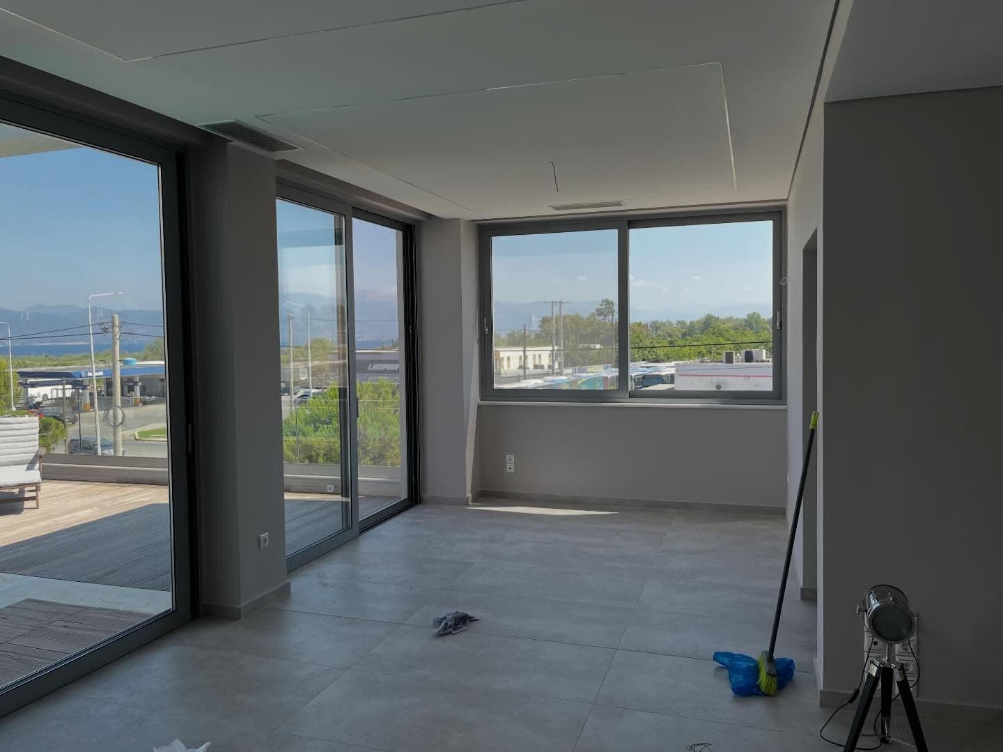 Premium aluminum and sliding installation by Kyprianidis Systems